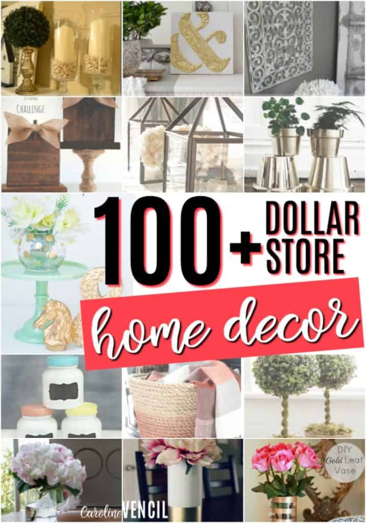 These Dollar Store Decor Hacks are THE BEST! I'm so glad I found these AWESOME home decor ideas and tips! Now I have great ways to decorate my home a a budget and decorate on a dime! Definitely pinning! Dollar store home decor ideas. Budget home decor ideas. Dollar store DIY. Dollar store home tips. Dollar store upcycles. DIY home decor. DIY Dollar Store Home Decorating Projects - it is possible to have a beautiful home on a budget. Check out these dollar store crafts!