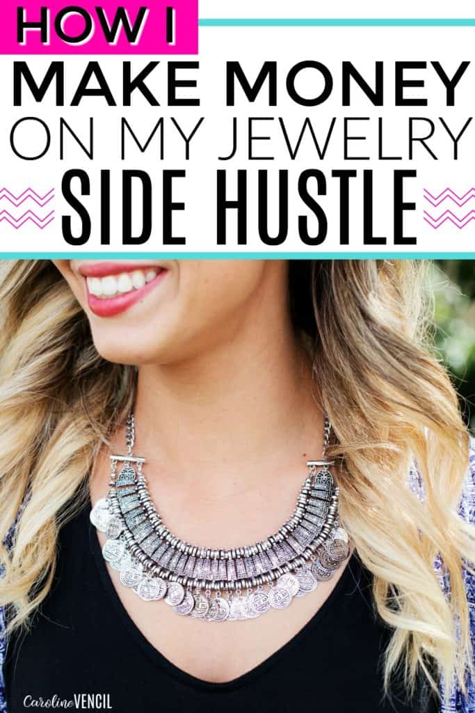 This is so great! I love side hustle success stories! This is really amazing. Making money from home doing something that you love. She makes more money than her husband without a degree. My Jewelry Side Hustle That Makes a Full-Time Income