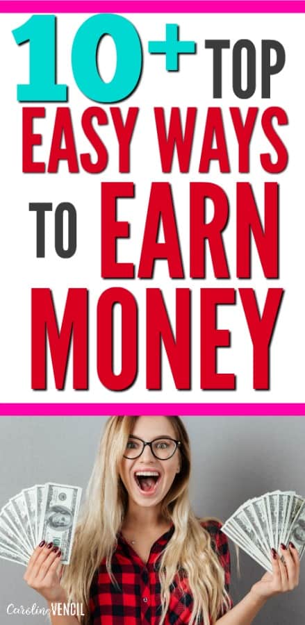 If you want to make money from home as a busy stay at home mom, then here are some amazing ideas for bringing in a few extra bucks each month. Some of these side hustles can turn into full time jobs working from home for yourself! Find out legit and real ways to earn money from home! #workathome #workfromhome #income #sidehustle #wahm